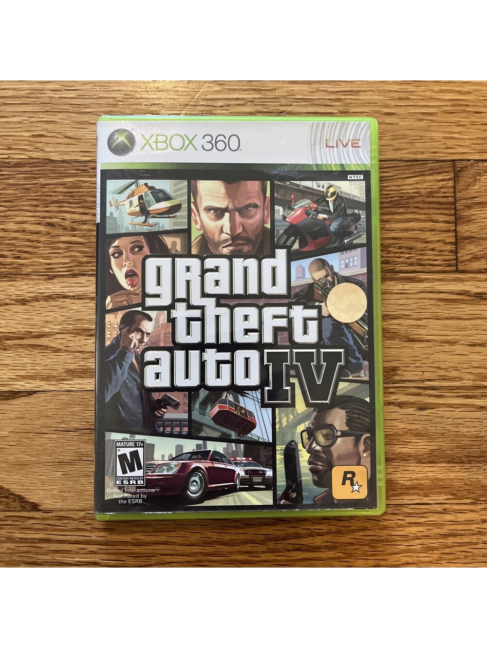 Grand Theft Auto Iv / Game - Microsoft Xbox 360 Game And Case